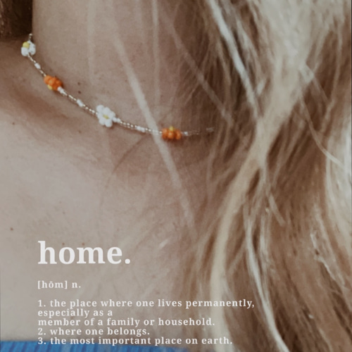 SENT オレンジアクセントのビーズネックレス SENT オレンジアクセントのビーズネックレス オレンジガーネット