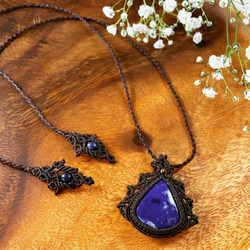 スモーキールチルクォーツ マクラメネックレス 守り神202622