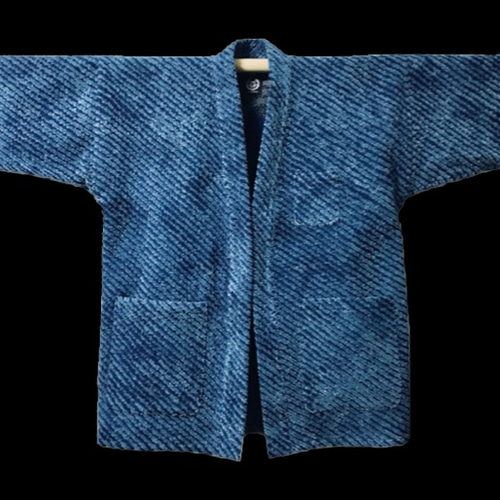 Aoyama Daruma indigo dye hanten jacket 藍染 半纏 ジャケット