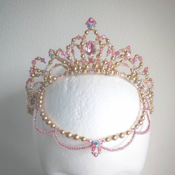 バレエティアラ 一連カチューシャタイプ カチューシャ Belle Tiara