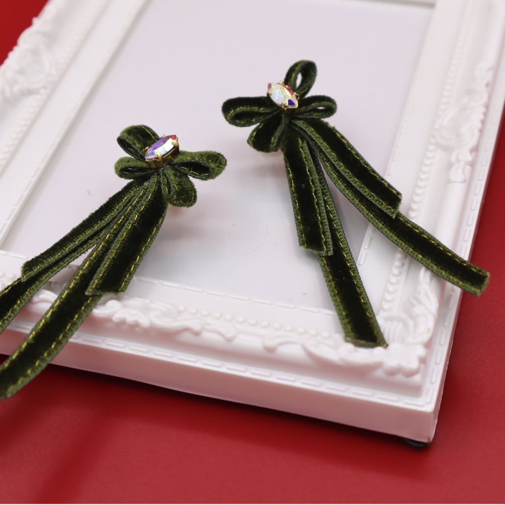 velvet ribbon（濃緑色）