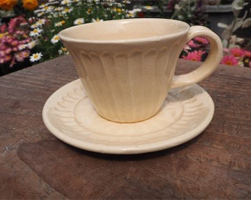 オード色のカップとソーサ［20Apr-16］《釉薬》 マグカップ shibaten