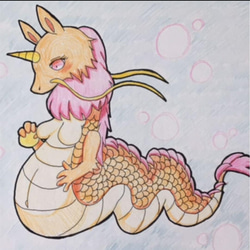 虹龍様 運気上昇☆開運 龍神様のメッセージつき イラスト 巫禄