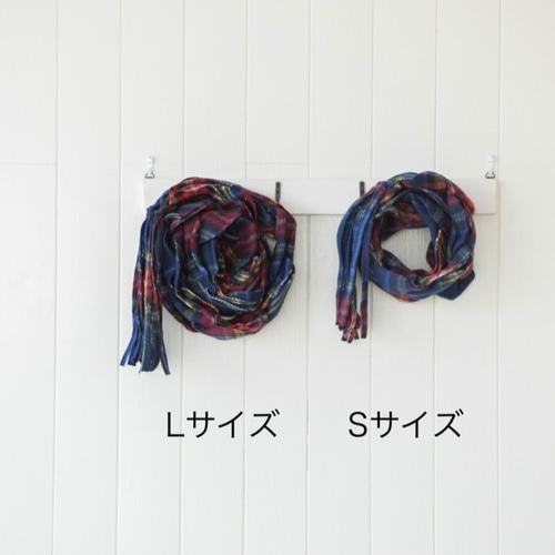 編まない縫わない【手作りマフラーキットMoflee】タータングレイ