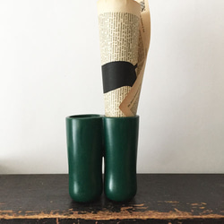 ブーツペンスタンド　クリスマスディスプレイ 英国王立園芸協会 フラワーベース ミニチュア長靴 5枚目の画像