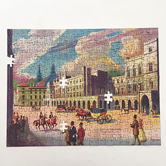 アンティークウエストミンスター寺院パズル　エリザベス女王 antique puzzle イギリス ギフト プレゼント　 2枚目の画像