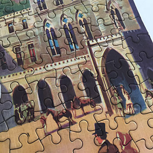 アンティークウエストミンスター寺院パズル　エリザベス女王 antique puzzle イギリス ギフト プレゼント　 8枚目の画像