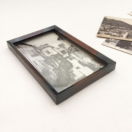 ビンテージフォトフレーム vintage pictureframe 古ブリキ額