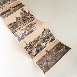 ビンテージのベルギー（ブリュッセル／アントウェルペン／ヘント）のセピア色したポストカードセット 7枚目の画像