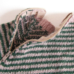 キッズセーター　イングランド製 ピュアウール ハンドメイドビンテージ  手編みのセーターイギリスベアの洋服 8枚目の画像