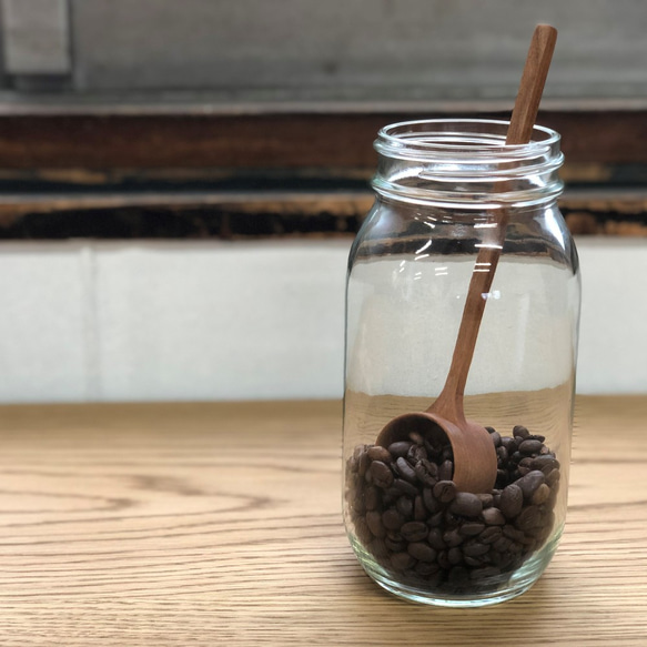 コーヒーメジャースプーン　木製 5枚目の画像