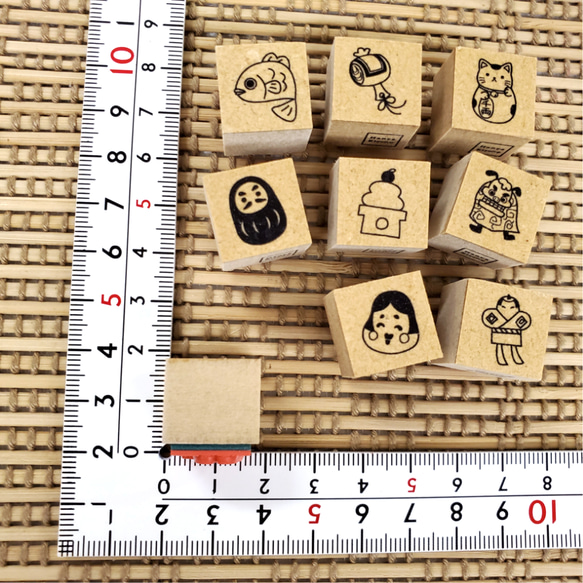 【年賀状に】お正月用スタンプセット 6枚目の画像