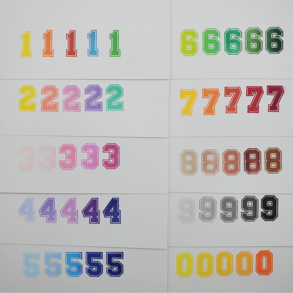 カラーパレット5色コンビ　全10色(グラデーションVer') 2枚目の画像