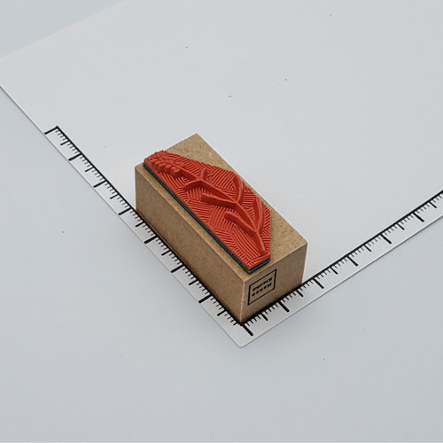 ラベンダーの一輪スタンプ はんこ・スタンプ hanya kissho 通販