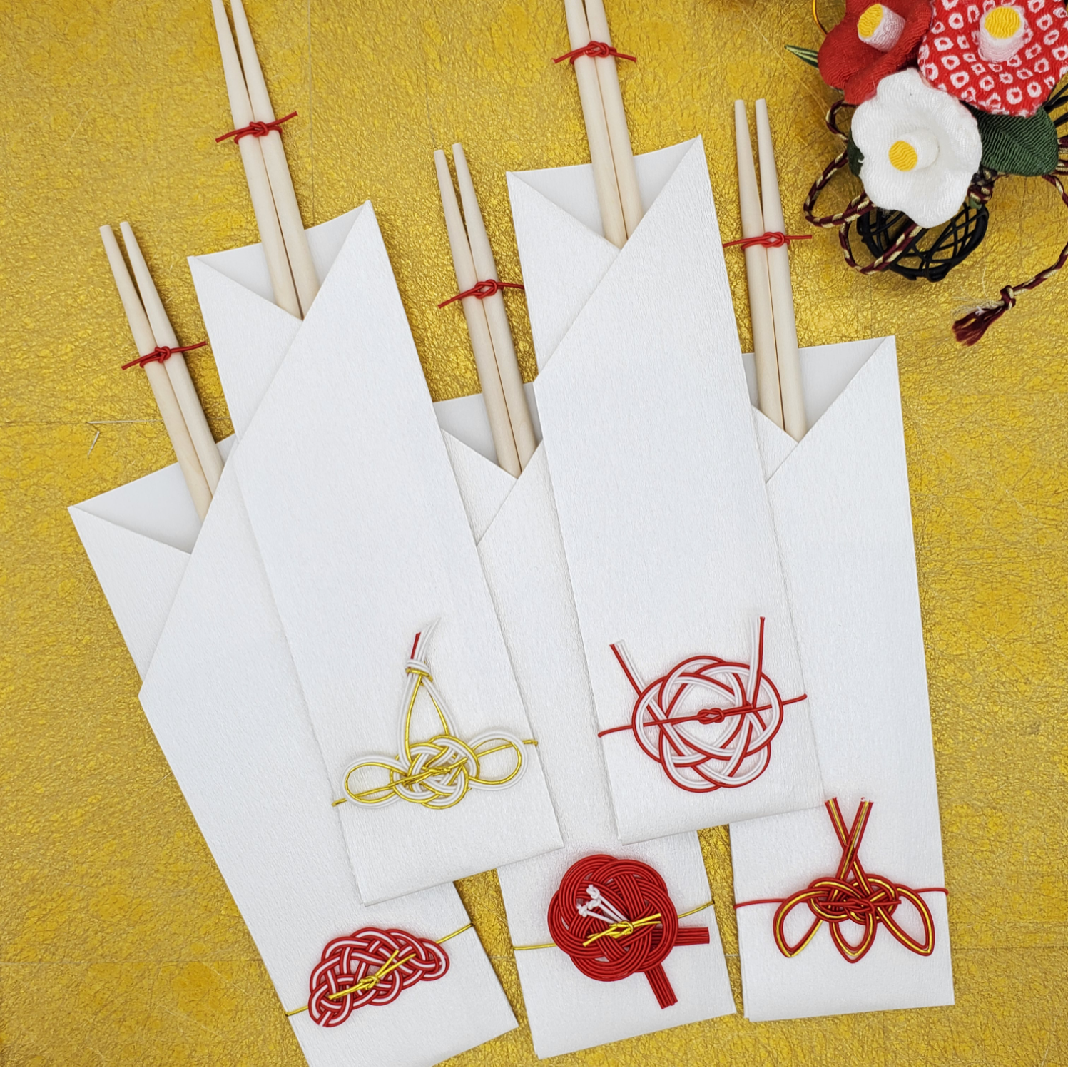 Christofle 紅白箸 2本セット Christofle 紅白箸 2本セット