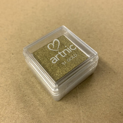 ゴールド＆朱　インクセット 2枚目の画像