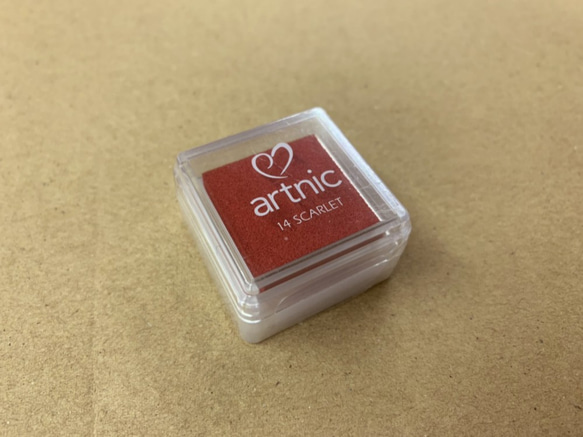 ゴールド＆朱　インクセット 3枚目の画像