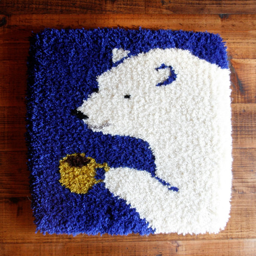 Human Made POLAR BEAR RUG シロクマ ラグマット（Human Made