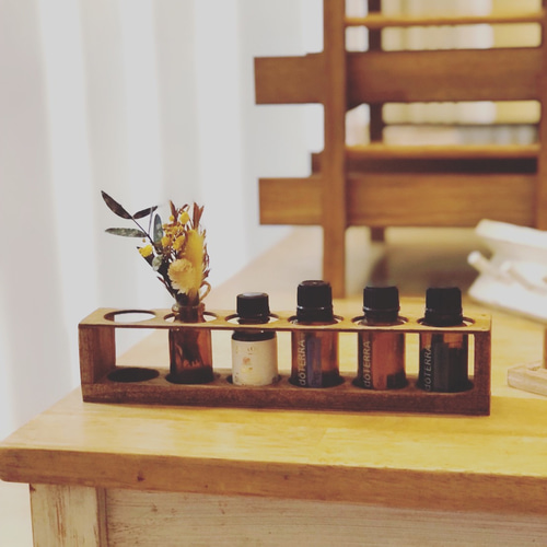 アロマスタンド、飾り台〜栃ノ木(スポルティッド有＊墨流し