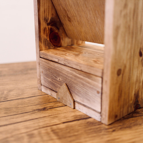 木製コンパクト鏡台 引き出し付きスタンドミラー コンパクトドレッサー