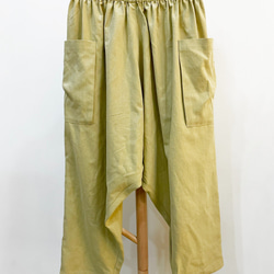 頑心系列-天絲麻大口袋飛鼠褲-可選色-可訂製男款 第5張的照片