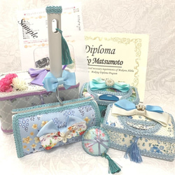 【通信講座】【ファブリックデコレーション資格取得講座取得セット】(オンラインレッスンも可能） 3枚目の画像