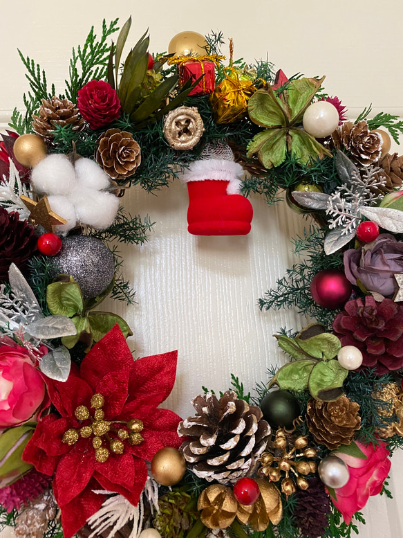 クリスマスお菓子のくつ 3枚目の画像