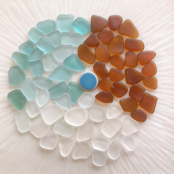 ビーチグラス 楽天市場】天然素材 シーグラス（ビーチグラス）200gパック+増量