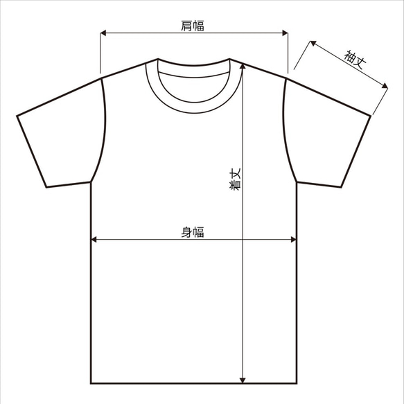 手描きTシャツ：干支印・家族のTシャツ（オーダー対応）/ 押印4～5個用 10枚目の画像