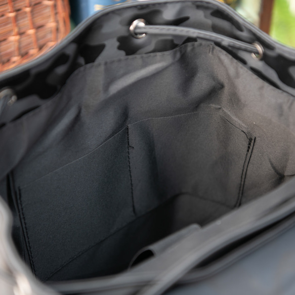 通勤通学 旅行用 大容量 2way シンプル  ハンドバッグ ハンドメイド  レジャー K306 6枚目の画像