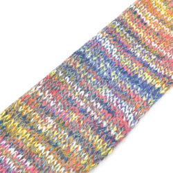 カラフルヤーン　(赤,黄,青,白)　秋冬　(40g) ”かすり染め”　手編み、手芸に適した編み物が楽しくなる毛糸！　 7枚目の画像