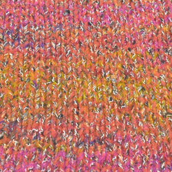 グラーデーションヤーン　赤　ラメ 秋冬　(40g) ”かすり染め”　手編み、手芸に適した編み物が楽しくなる毛糸！　 9枚目の画像