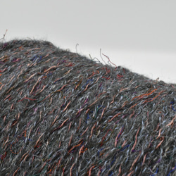 カラフルな枝糸がかわいい(グレイグリーン　緑)　秋冬　小物(40g)手編み、手芸に適した編み物が楽しくなる毛糸！　 1枚目の画像