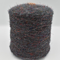 カラフルな枝糸がかわいい(グレイグリーン　緑)　秋冬　小物(40g)手編み、手芸に適した編み物が楽しくなる毛糸！　 2枚目の画像