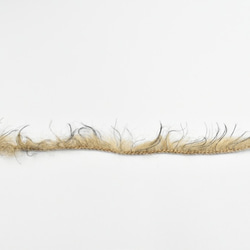【お得！】動物の毛のような手編み糸！ファー ライトブラウン (茶)(500g) 手芸に適した楽しい毛糸！ 4枚目の画像