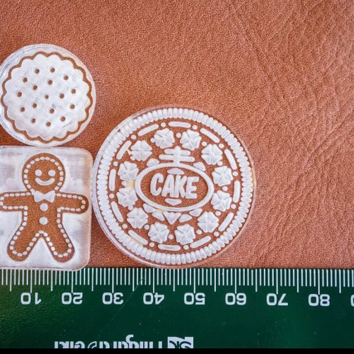 No.a65クッキー クレイ アソートレザークラフト アクリル刻印 No.a65クッキー クレイ アソートレザークラフト アクリル刻印