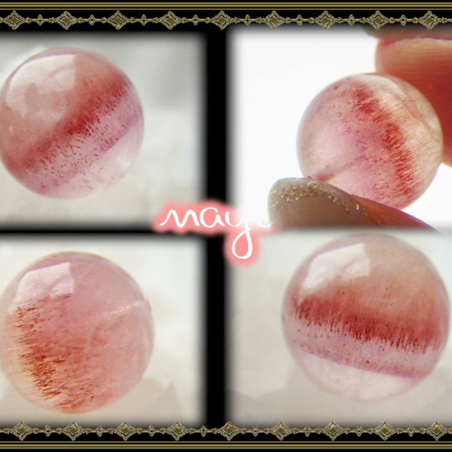 スロベリーローズクォーツ (ゲーサイトインクォーツ) ロシア産 スロベリーローズクォーツ (ゲーサイトインクォーツ) ロシア産 スロ