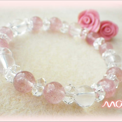 乙女水晶！！激レア山梨県産☆国産鉱物ならではの優しく女性にぴったり