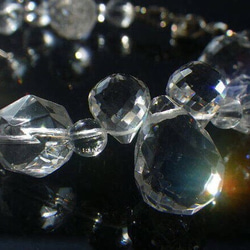 プレミアム！！最高の天然水晶オンリーで究極の水晶ブレスレットを・・・クリスタルAAAA ♪ 3枚目の画像