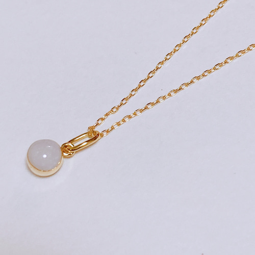 母乳アクセサリー 18金仕様 ネックレス 一粒 母乳ジュエリー