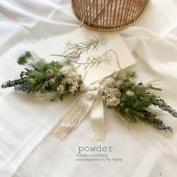 専用＊アーティチョーク&スモークツリー　ドライフラワースワッグ アーティチョークやスモークツリー、ブルーファンタジーを使った