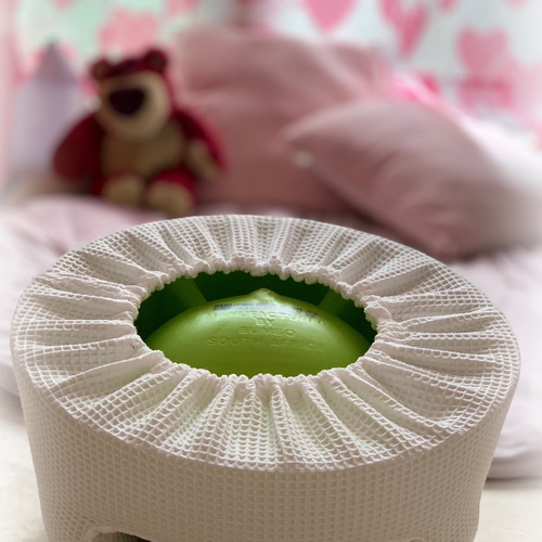 縫製屋さんが作るバンボカバー〜コットン100%生成りワッフル仕立て