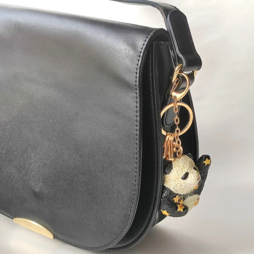 星を引き寄せるパンダのバッグチャーム キーリング umaru 通販