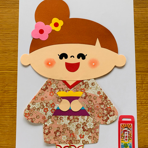 七五三 お正月 壁面飾り 冬 11月 1月 その他素材 mi-☆ 通販