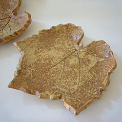 枯れ葉　葉皿（小）　和菓子　銘々皿 2枚目の画像