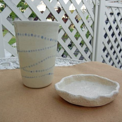 『夏の福袋』ビアカップとおつまみ用小皿のセット 2枚目の画像