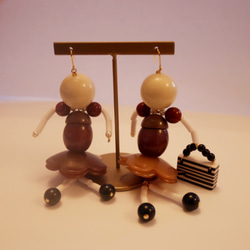 robot earrings 3枚目の画像