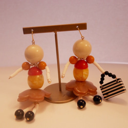 robot earrings 4枚目の画像