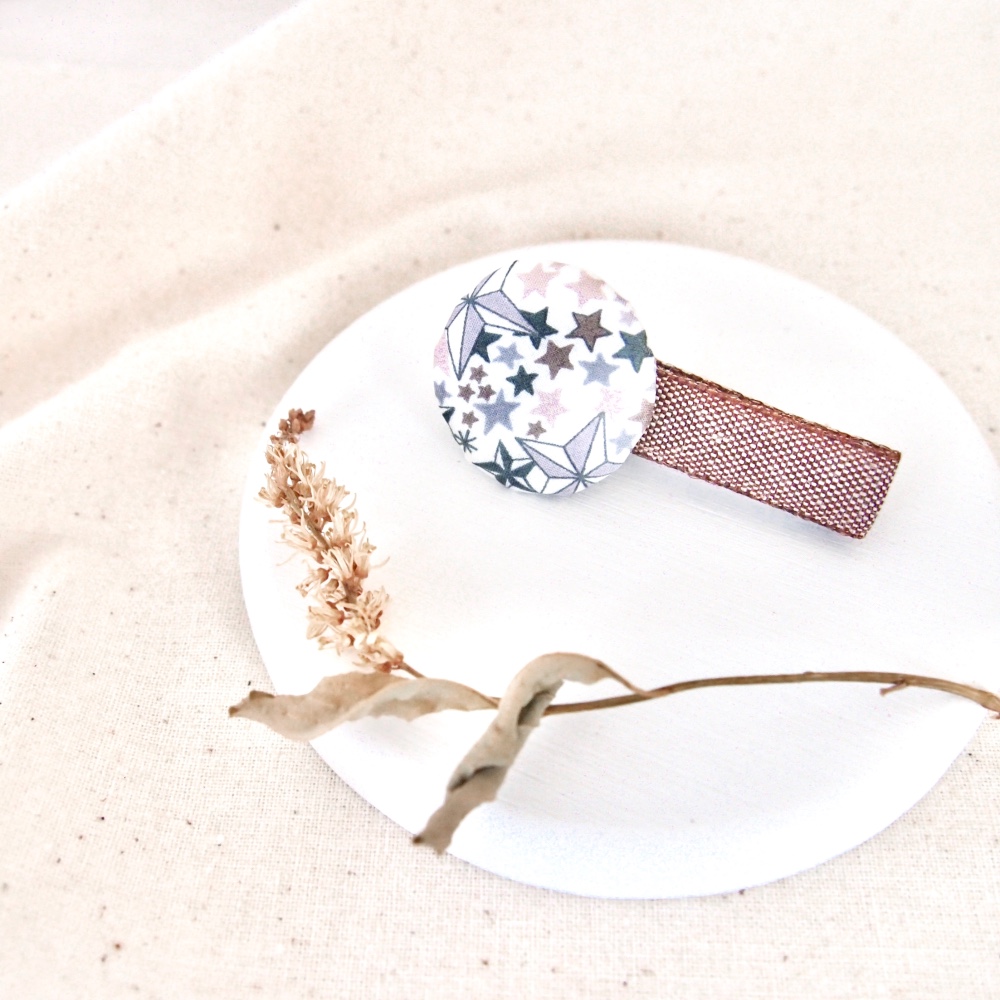 hair clip - Liberty Star - ヘアクリップ ベビー キッズ リバティ
