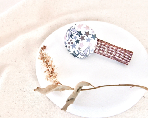 hair clip - Liberty Star - ヘアクリップ ベビー キッズ リバティ